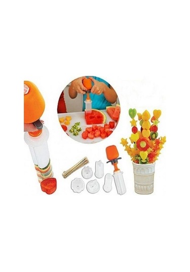 Şekillendirici Kek Meyve Makinesi Mutfak Aracı Pop Chef Gıda Dekoratör Kesici