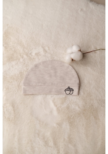 3'lü Bebek Beresi Yenidoğan Pamuklu Penye Çok Renkli