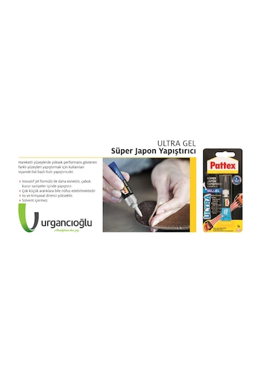 Pattex Ultra Jel Süper Güçlü Japon Yapıştırıcı 3Gr