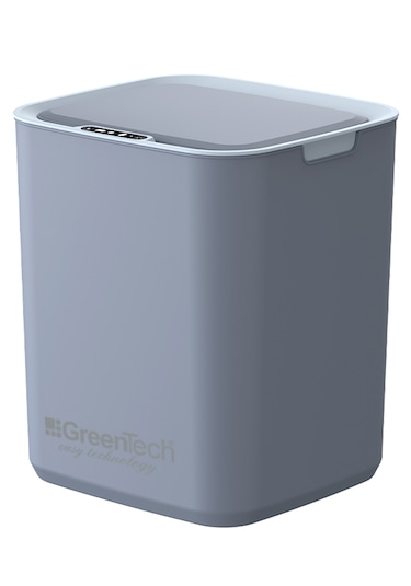 Greentech Sensörlü 22 Litre Çöp Kovası Şarj Edilebilir Lityum Pi