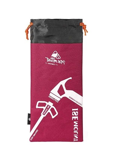 Ebitda Kamp Çadırı Aksesuar Çantası - Taşınabilir Oxford Kumaş Kırmızı Kırmızı