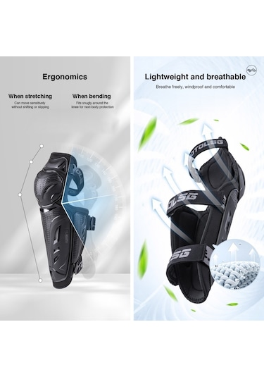 Sones 2 İn 1 Dirsek Pedleri Motolsg Motosiklet Bisiklet Sürme Koruyucu Dişli