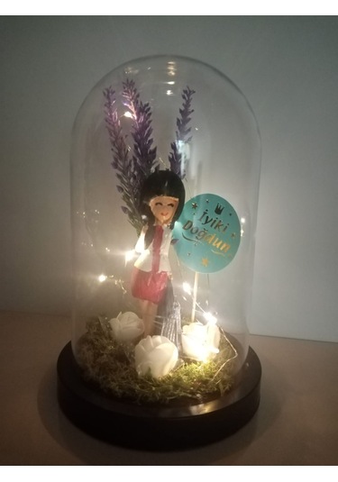 Kız Arkadaşa Doğum Günü Hediyesi İyi Ki Doğdun Yazılı Işıklı Mika