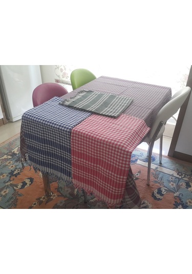 Çok Amaçlı 2'Li Sofra Bezi Masa & Piknik Örtüsü 150 x 150 Cm