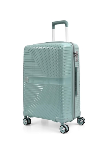 Ççs 5239 Polipropilen 3 Lü Valiz Seti Mavi