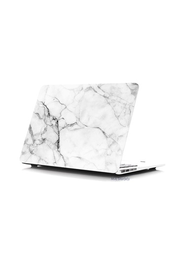 Macbook Air Kılıf 13 İnç Mermer11nl Eski Usb'li Model 2010-2017 A1369 A1466 İle Uyumlu R-08