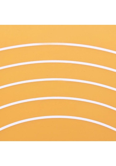 Sarı Silikon Pişirme Mat Pizza Mutfak Aletleri Pişirme Araçları Mutfak Eşyaları Bakeware Paspaslar Gömlekleri Malzeme Malzemeleri 40 X 30 Cm Sarı