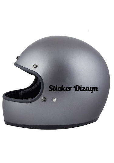 Kişiye Özel Yazı - 2 Adet Isim Soyisim Yazı - Araba - Oto - Araç -motosiklet - Karavan Sticker Etiket 02515 20 Cm