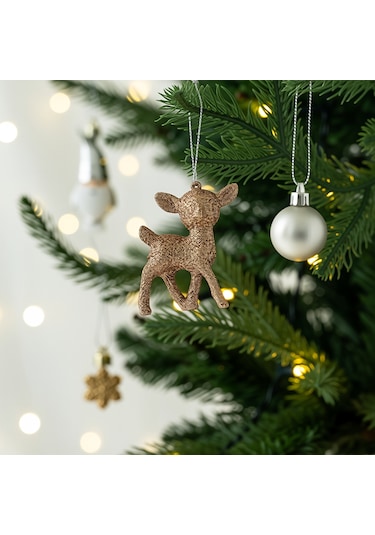 Karaca Home New Year Yılbaşı Bronze 65 Parça Ağaç Süsü Seti