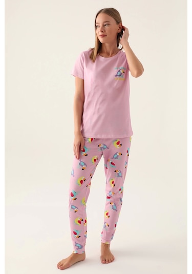 Pierre Cardin Roly Poly 3403-s Kadın Kısa Kol Pijama Takımı 001