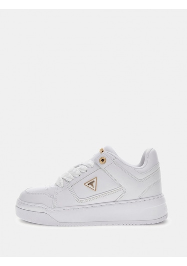 Guess Delove Kadın Beyaz Sneaker Fltdelele12-whıte Beyaz