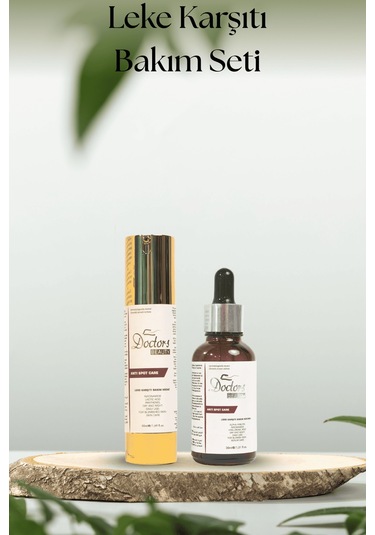 Leke Karşıtı Bakım Seti Krem Ve Serum