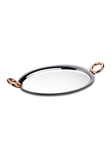 Korkmaz Freedom Rosegold Servis Tepsisi A5801-4