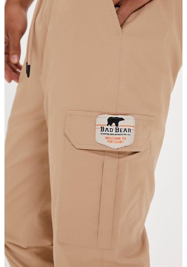 Bad Bear Kylian 24.01.16.002b Bej Erkek Kargo Pantolon Bej