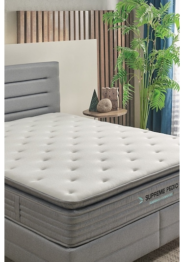 Yataş Beddding Supreme Pedic Yatak Baza Başlık Set 150x200