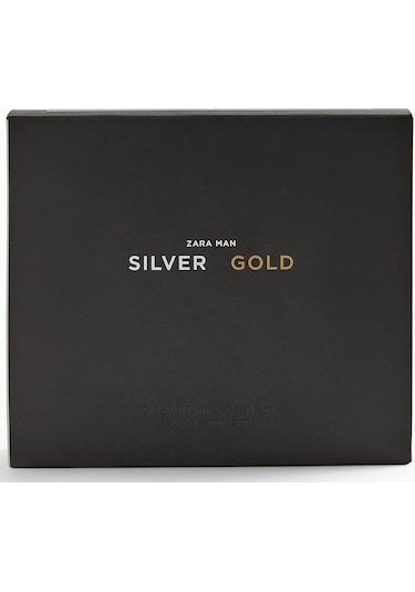 Zara Man Silver EDT 100 ML + Man Gold EDT 100 ML