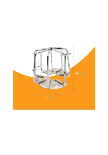 Sones Sökülemeyen Yangın Sprinkler Başlığı Koruyucu Kapak Braketi, Stil: 4 Noktalı Sprinkler İçin