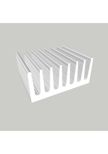 Alüminyum Soğutucu Profil Led Soğutma Profili 52 X 23 Mm 487818176