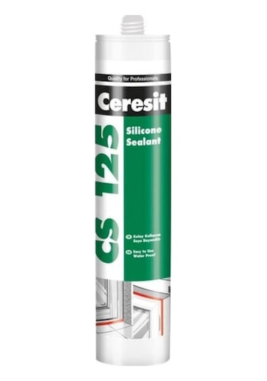 Ceresit Cs 225 Silikon Mastik Şeffaf 280 Gr. 1 Adet