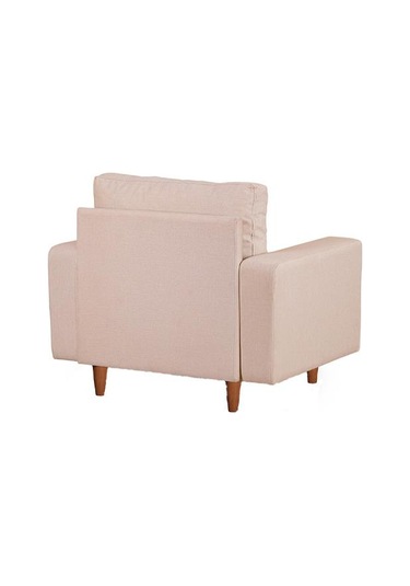 Lungo Modüler Koltuk Takımı Keten Krem Krem