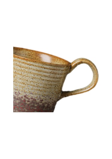 Suntek Seramik Kahve Kupa 360 Ml Japon Tarzı Retro Latte Stil-d