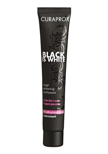 Curaprox Black Is White Carbon Beyazlatıcı Diş Macunu 90 ML