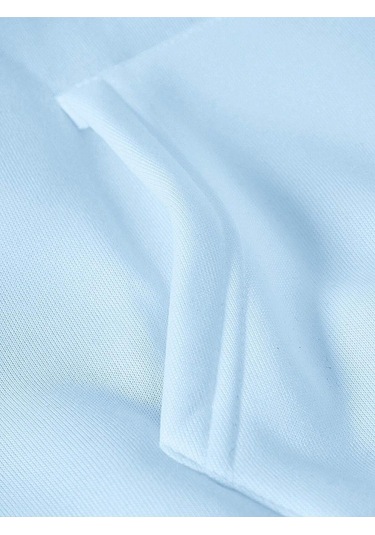 Unisex Kadın/erkek Harajuka Sokakt Yazılı Grafik Sweat Mavi-17121 Mavi