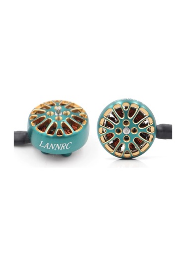 Folinda Lannrc 1404 Plus 4600kv Yeşil Brushless Motor - 3-4s Lipo Uyumlu, 287.8w Maks Güç, 1 Adet