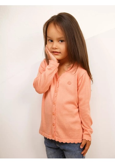 Minora Düğmeli Sıcak Örgü Kardigan Üst 248017138 Leylak