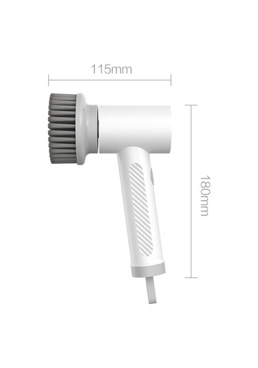 Createtech Xl-ddqjs01 Xiaoda Tipi Temizleme Su Springsun Kablosuz Geçirmez Fırçası Elektrikli El Rk