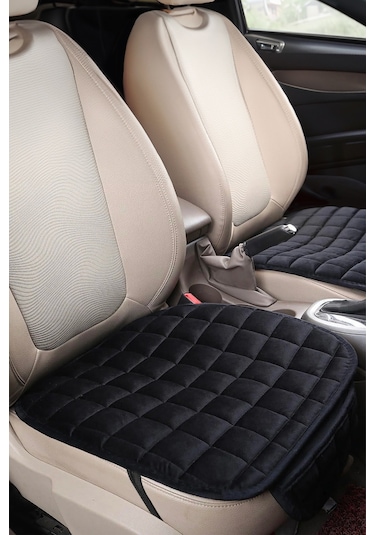 Premium Cepli Terletmez Ortopedik Oto Koltuk Minderi - 1 Adet - Siyah