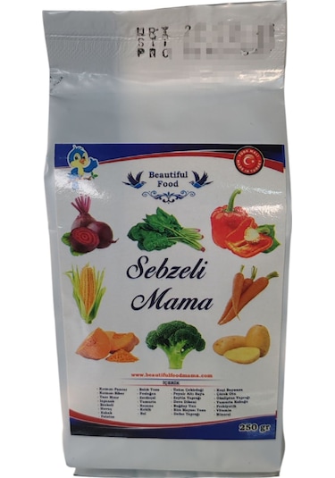 Beautful Food Mama 250 Gr Sebzeli Kuş Maması