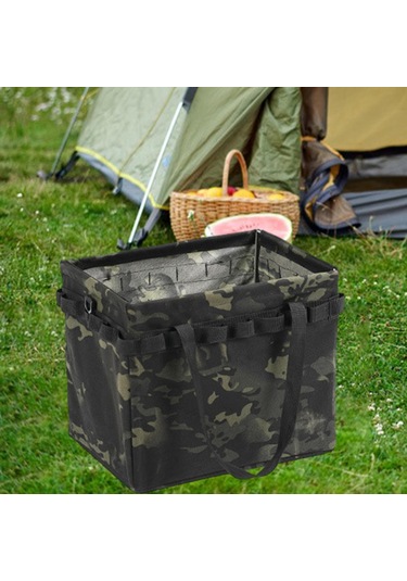 Homyl Açık Kamp Çantası Çok İşlevli Koyu-kamuflaj Koyu Kamuflaj