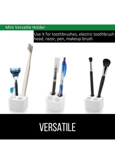 Adet Diatom Diş Fırçası Tutucu Diatomit Diş Fırçası Tutucu Dayanıklı Mini Diş Diğer