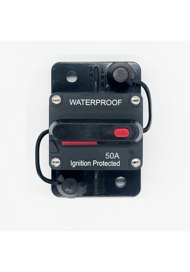 Motion003 50a 3 Adet Otomotiv Filtre Tutucuları 20a-300a Amp Su Geçirmez Otomatik Devre Kesici Anahtar Koruma Reset Otomotiv Tekne Devre Koruyucuları