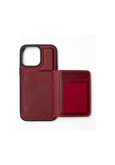 Back Wallet Apple Uyumlu iPhone 14 Magenta