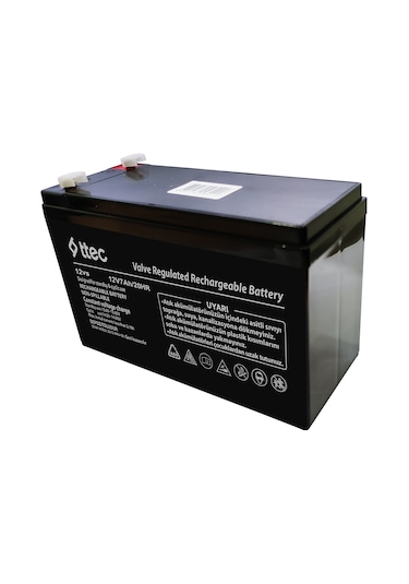 12v 7ah Kuru Tip Akü Akülü Arabalara Uygun