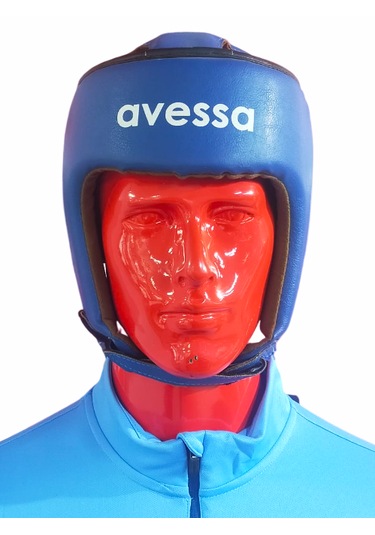 Avessa Açık Boks Kaskı Mavi