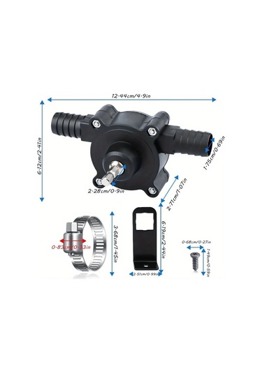 Chuangyinshop Portable Manual Pump New Pumping Pump Manuel Santrifuj Pompa Seti Sulu Transfer