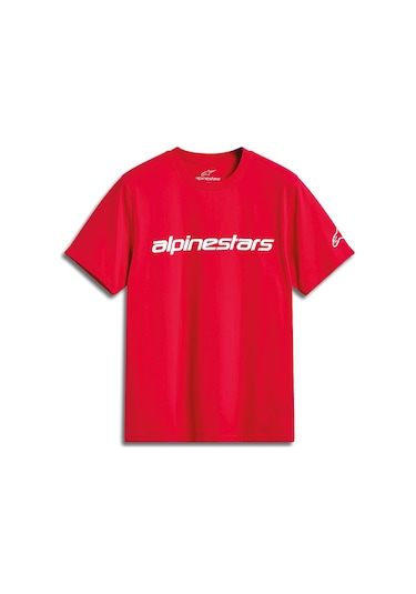 Alpinestars Linear Wormark 2.0 Csf Tişört Kırmızı Beyaz
