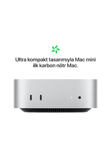 Apple Mac Mini MU9E3TU/A M4 Chip With 10 Core Cpu And 10 Core Gpu 16 GB 512 GB SSD MACOS Mini PC