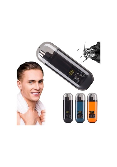 Erkekler Ve Kadınlar İçin Taşınabilir, Usb Şarjlı Elektrikli Burun Kılı Kesme Makinesi