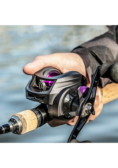 Linnhue Am2000 7: 2: 1 Yüksek Hızlı 8kg Maks Drag Olta Makinesi Sağ El