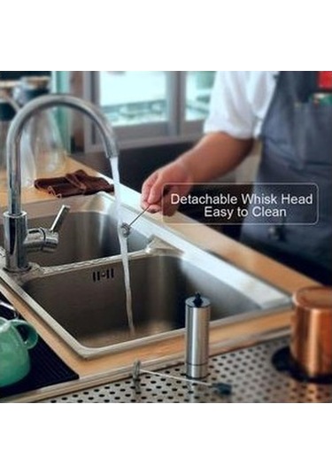 Soulader Elektrikli Süt Köpürtücü - Paslanmaz Çelik Isıtıcılı Otomatik Köpük Yapma Makinesi, Latte Cappuccino Sıcak Soğuk Köpük Hazırlama Aleti Siyah