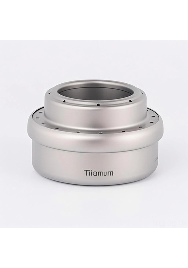 Jeemson Titanyum Ultralight Alkollü Ofen Seti - Taşra Kamp Piknik İçin Taşınabilir Isıtıcı Ve Tutucu Çok Renkli