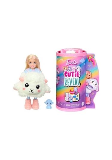 Barbie Cutie Reveal Bebekler Chelsea Sevimli Kostümler Serisi - Kuzu HKR18