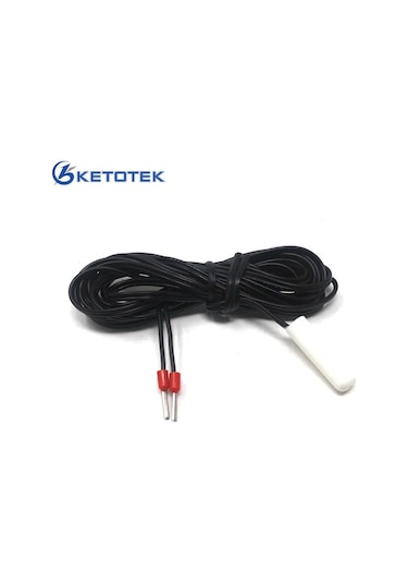 Dijital Termostat İçin 2m Mühürlü Su Geçirmez 6.5ft Ntc 10k Prob Sıcaklık Sensörü