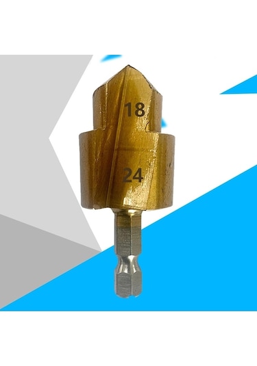 Danrimaoyi Ppr Kaldırma Kademeli Matkap Çok Amaçlı Sağlam 25mm