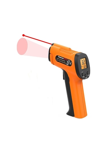 Fastbuy Thermopro Tp30 Kızılötesi Katı-sıvı Sıcaklık Ölçer - Endüstriyel Kullanım