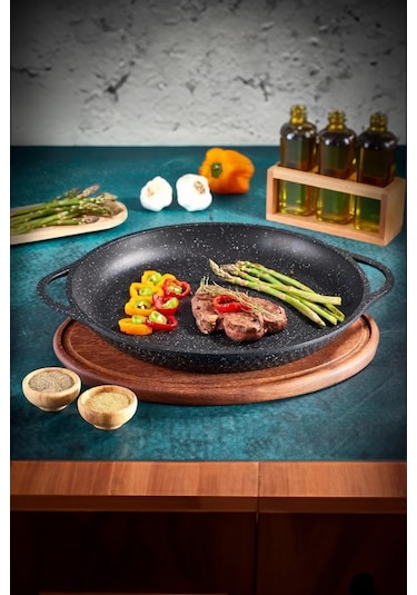 36 Cm Saç Kavurma Tavası